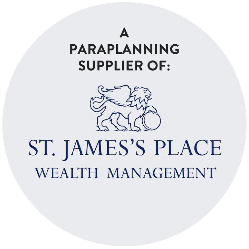 St james place paraplanning supplier spot